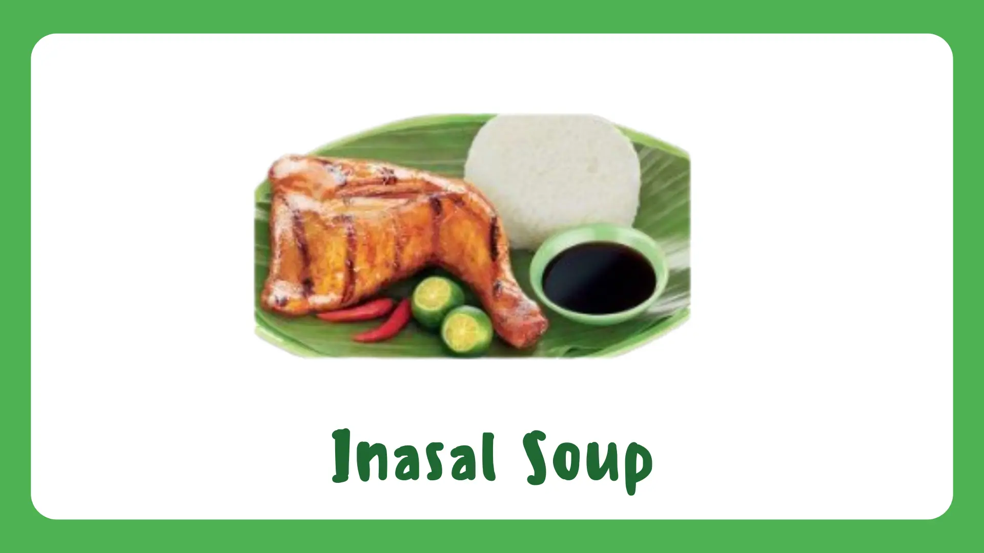 How to Make Inasal Soup Like Mang Inasal Restaurnat