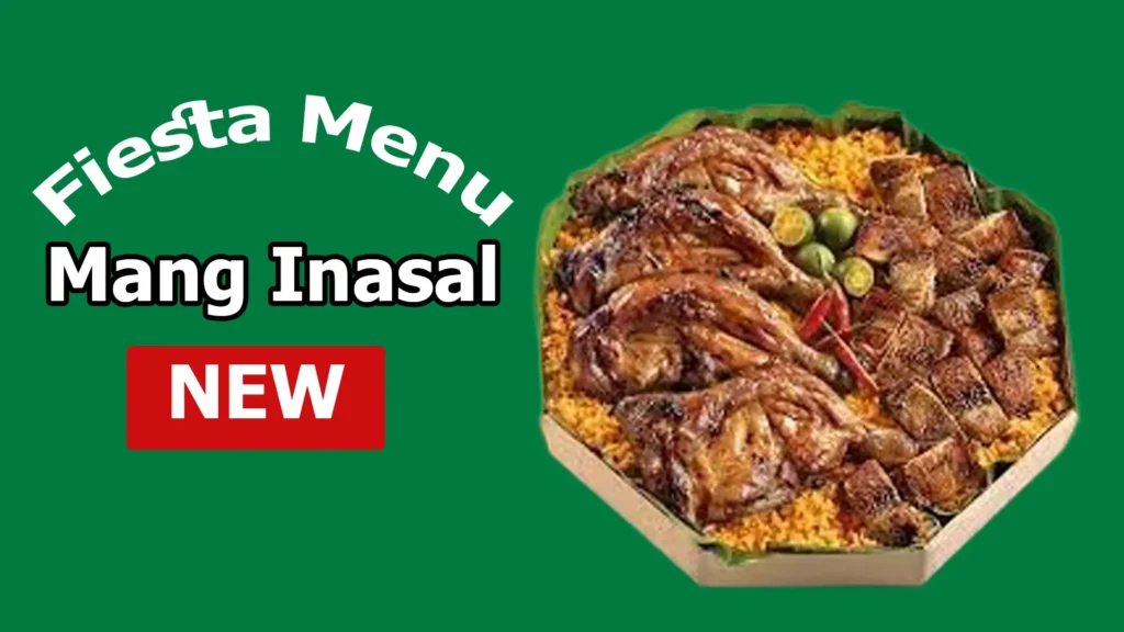 Mang Inasal Fiesta Group Meals Menu