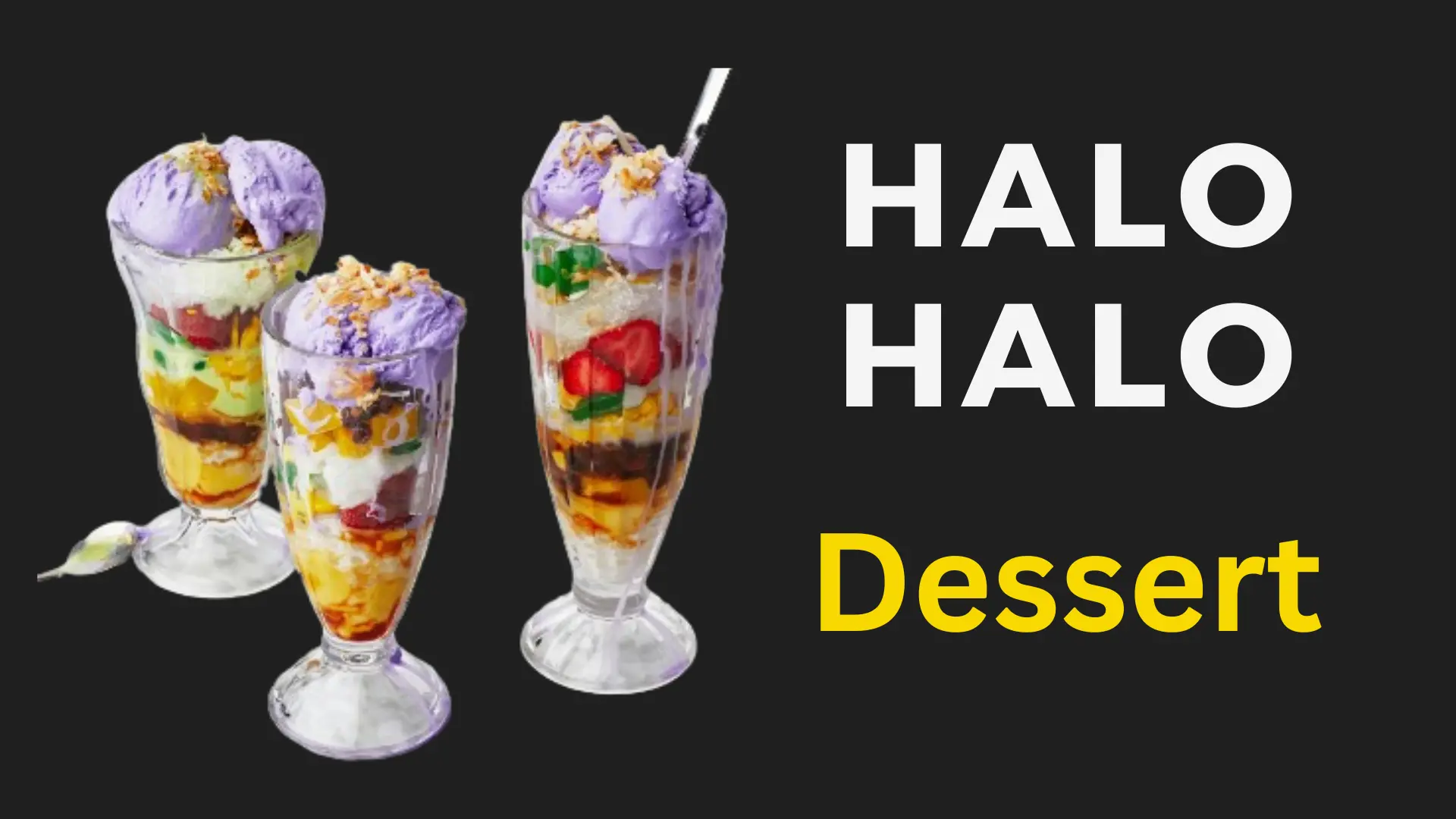 Mang Inasal Halo Halo Recipe-How to Make Halo Halo?