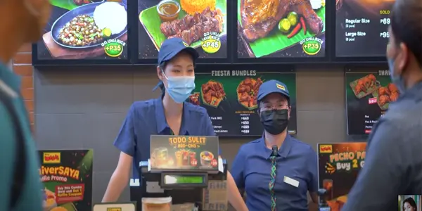 Mang Inasal Uniform -Service crew & Manager